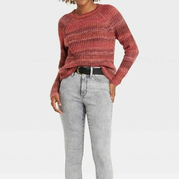 Knox Rose Long Sleeve Multicolored Soft Pullover Sweater Size S - Picture 3 of 14